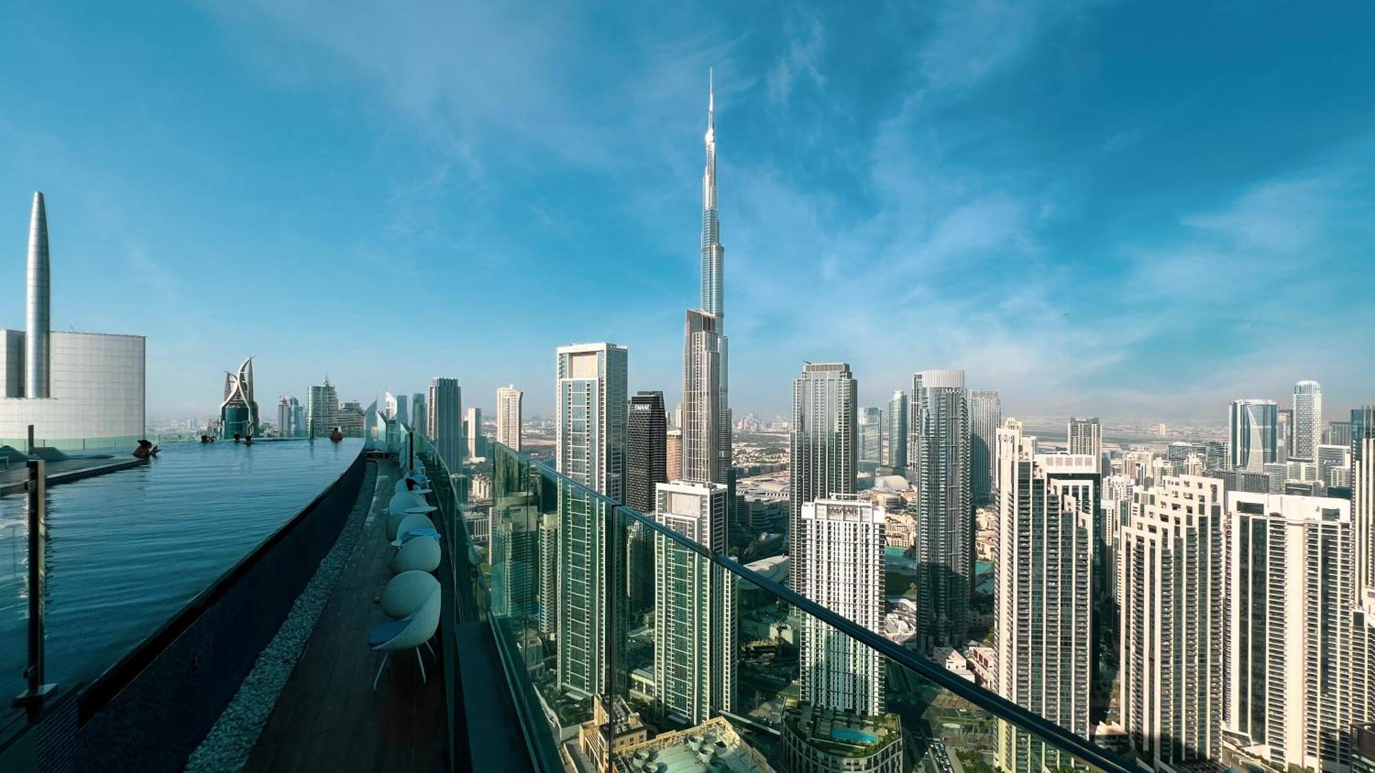 Paramount Midtown I Sky High Luxury 2br With Burj Khalifa View & Highest Infinity Pool I Down Town Dubai