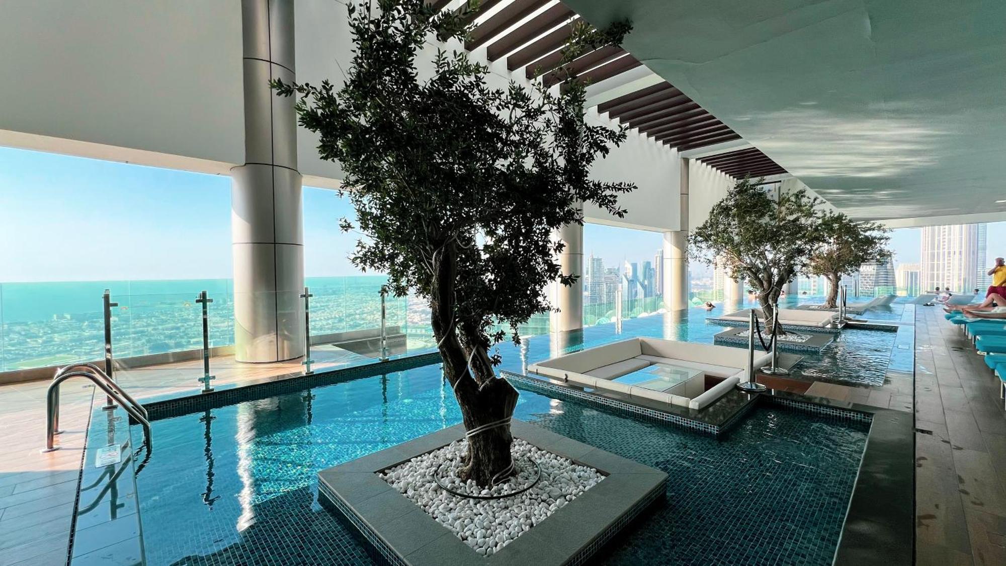 Paramount Midtown I Sky High Luxury 2br With Burj Khalifa View & Highest Infinity Pool I Down Town *