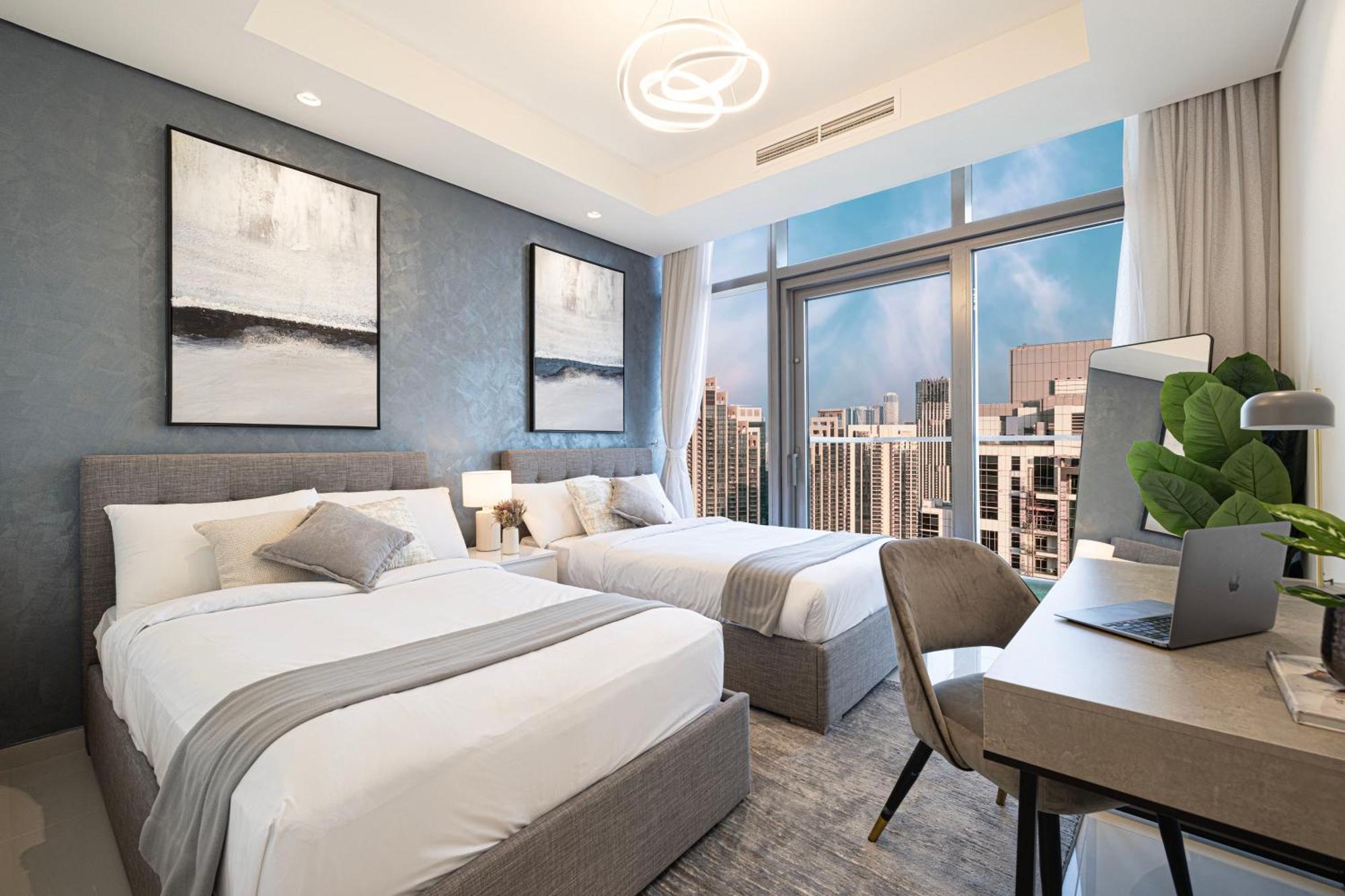 Apartment Paramount Midtown I Sky High Luxury 2br With Burj Khalifa View & Highest Infinity Pool I Down Town